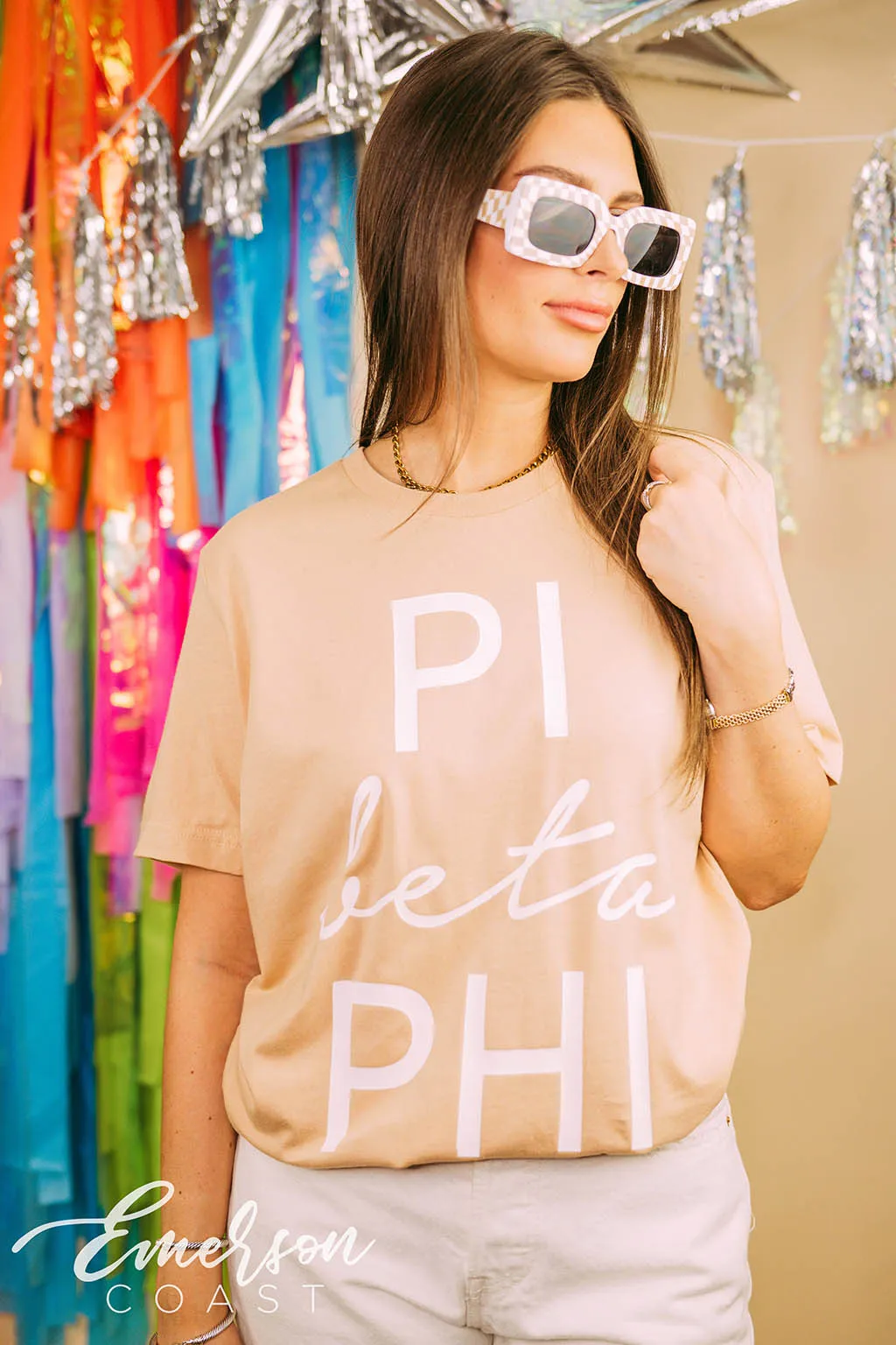 Pi Phi Orange Tee