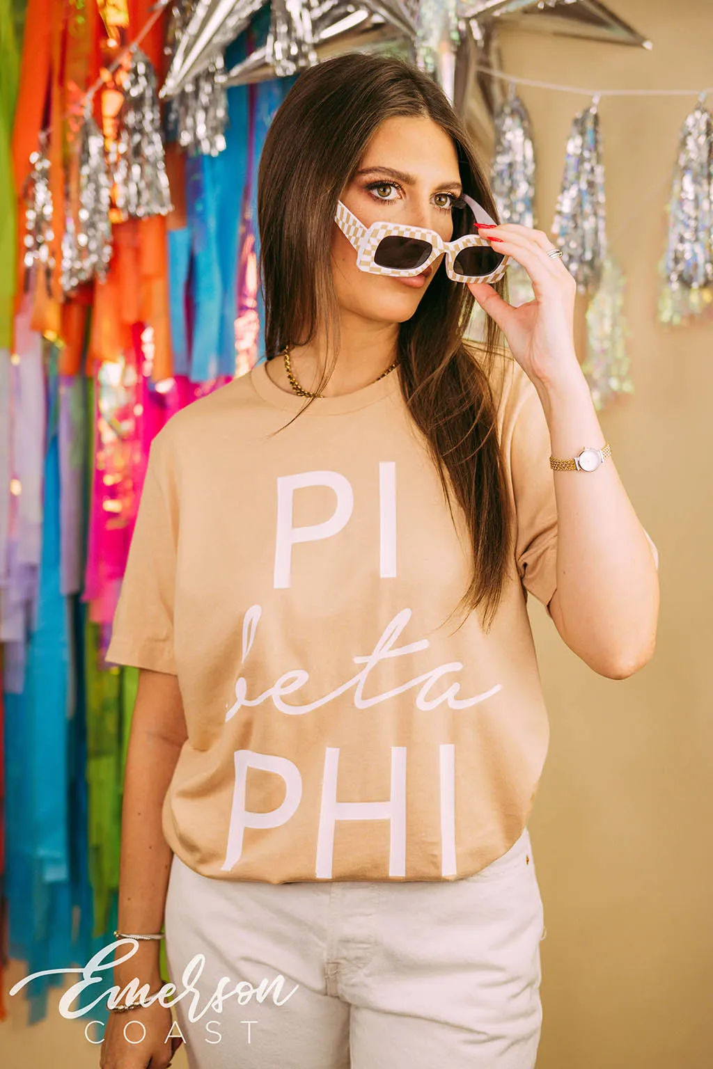 Pi Phi Orange Tee