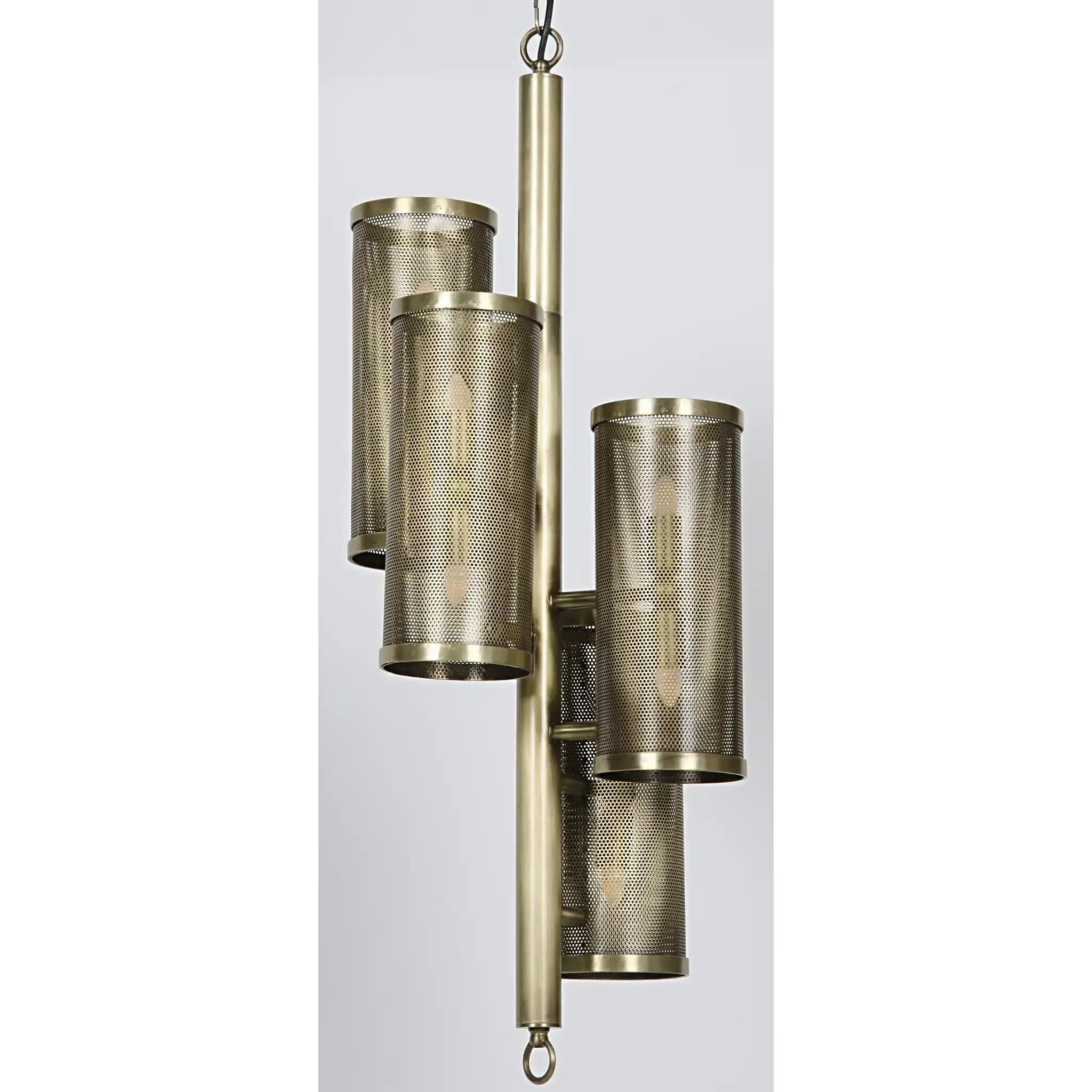 Pisa Pendant, Metal with Brass Finish