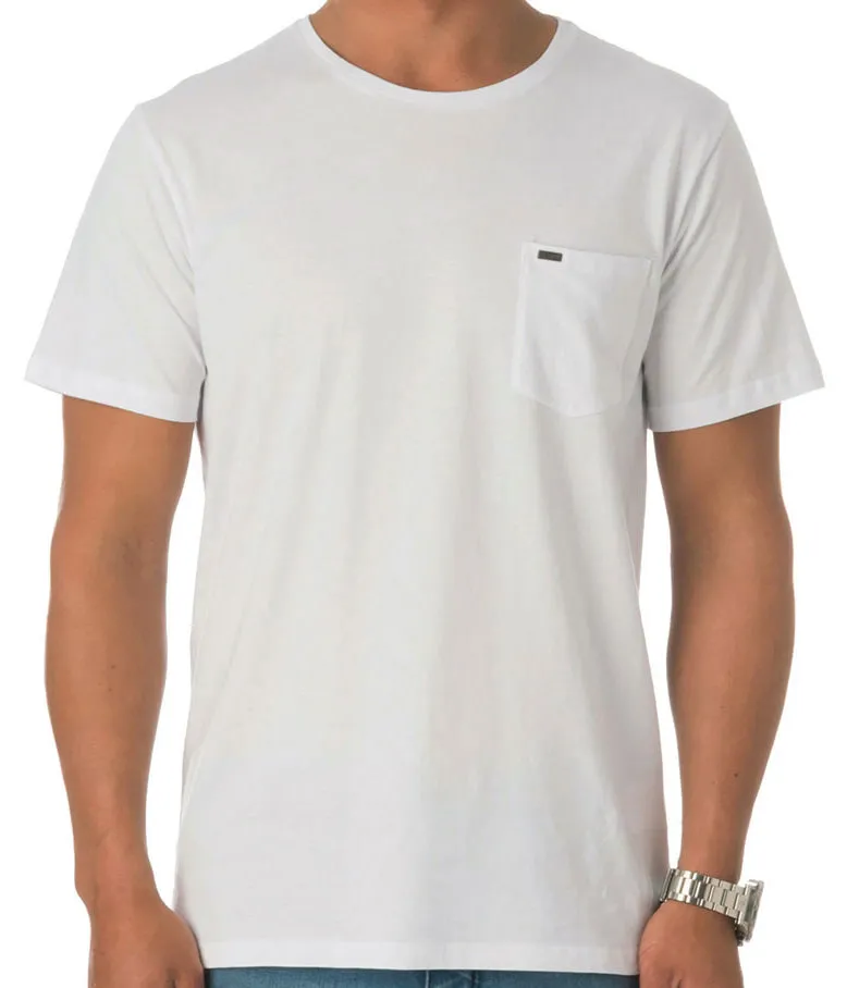 PLAIN POCKET TEE
