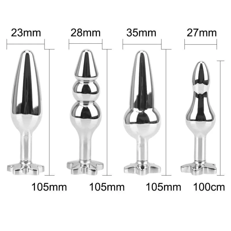 Plug Anal Diamant Fleur Simple