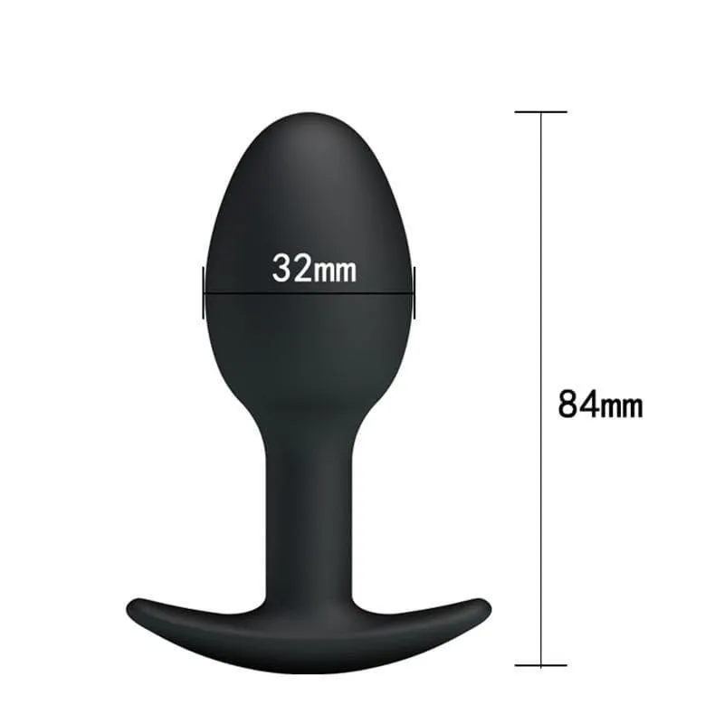 Plug Anal Silicone Simple perle S