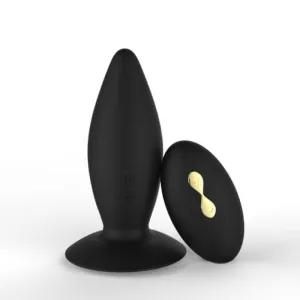 Plug Anal Vibrant noir simple