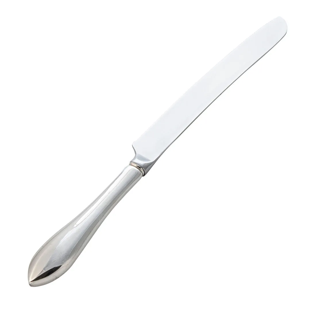 Pointed Antique Sterling Silver Wedding Cake Knife