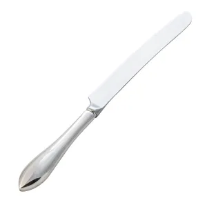 Pointed Antique Sterling Silver Wedding Cake Knife