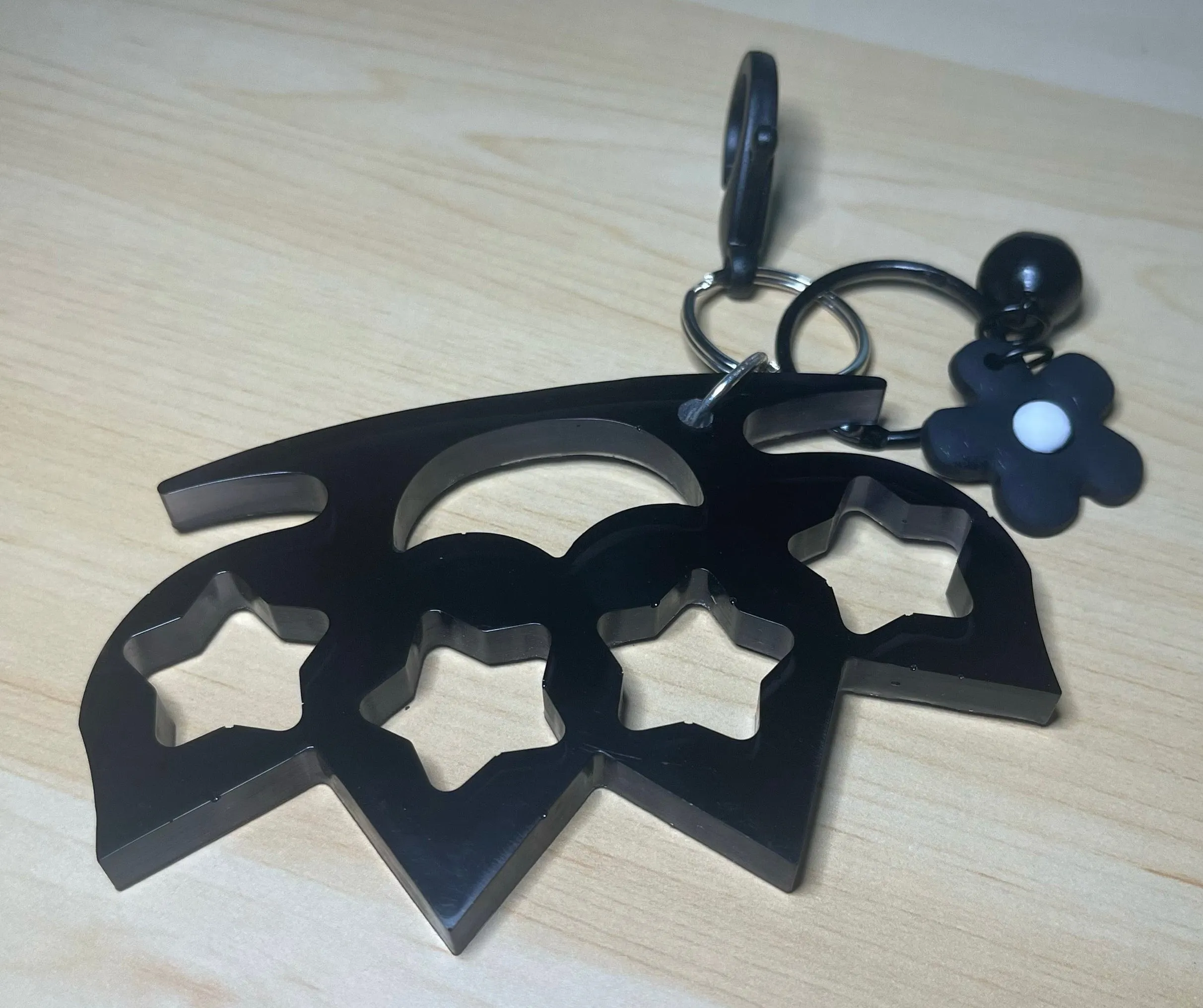 Pointed Knuckles Keychain (Multiple Colors Available)