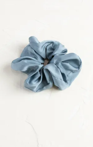 Poppy Simple Satin Scrunchie