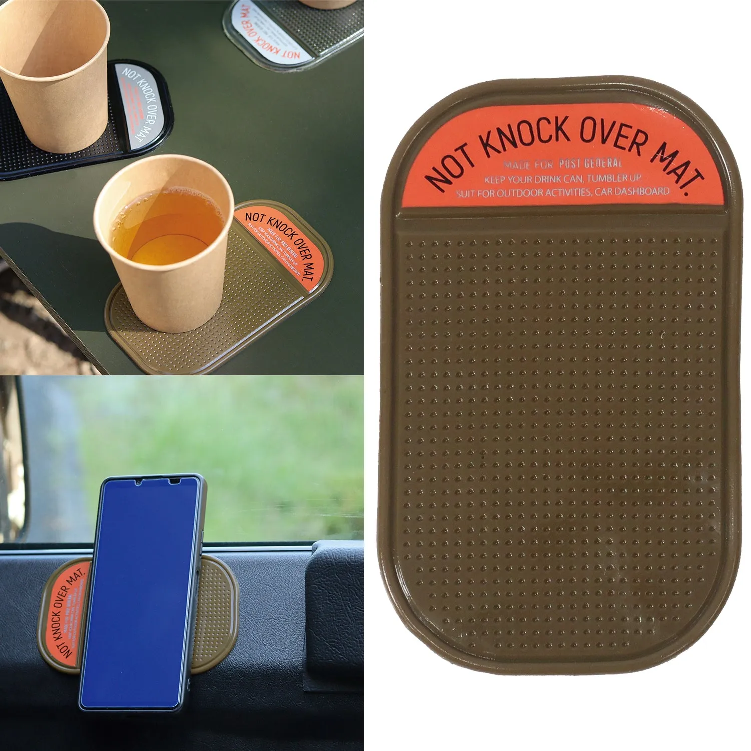 POST GENERAL | ポストジェネラル　NOT KNOCK OVER MAT -PACK4-