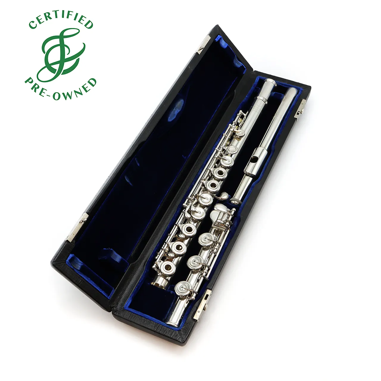 Powell Custom #11971 - Sterling silver, inline G, C# trill key, B footjoint