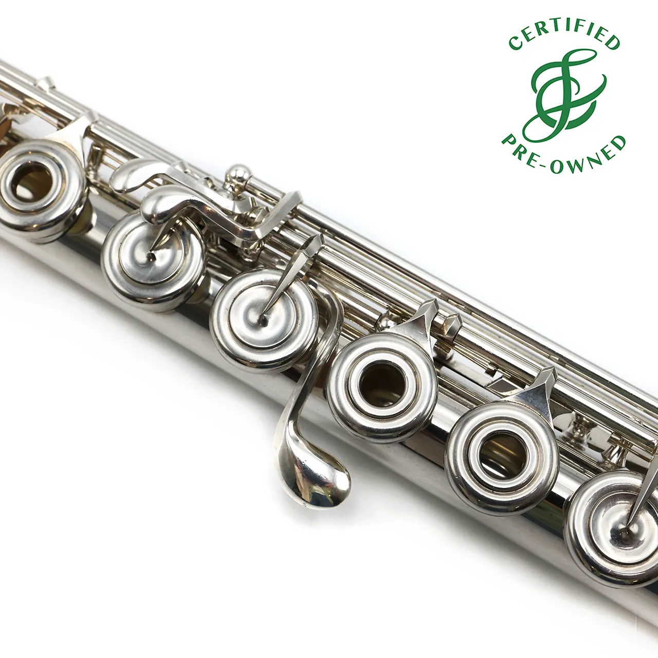 Powell Custom #11971 - Sterling silver, inline G, C# trill key, B footjoint