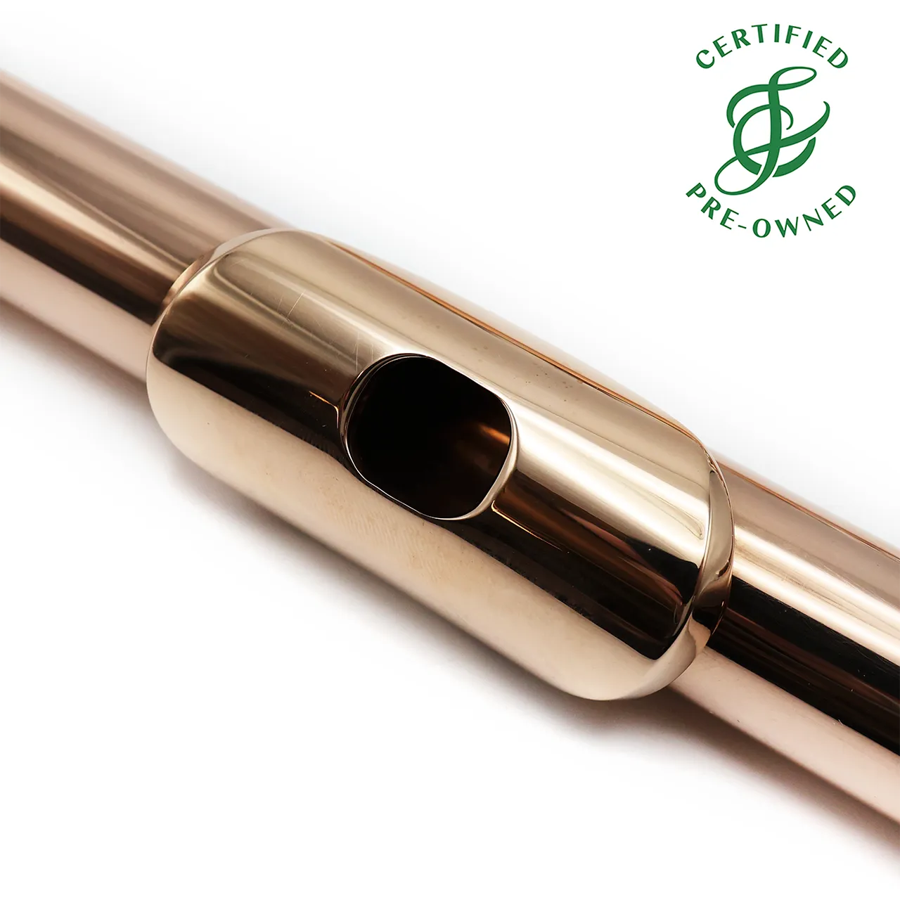 Powell Custom #14004 - 9K gold, offset G, C# trill key, B footjoint