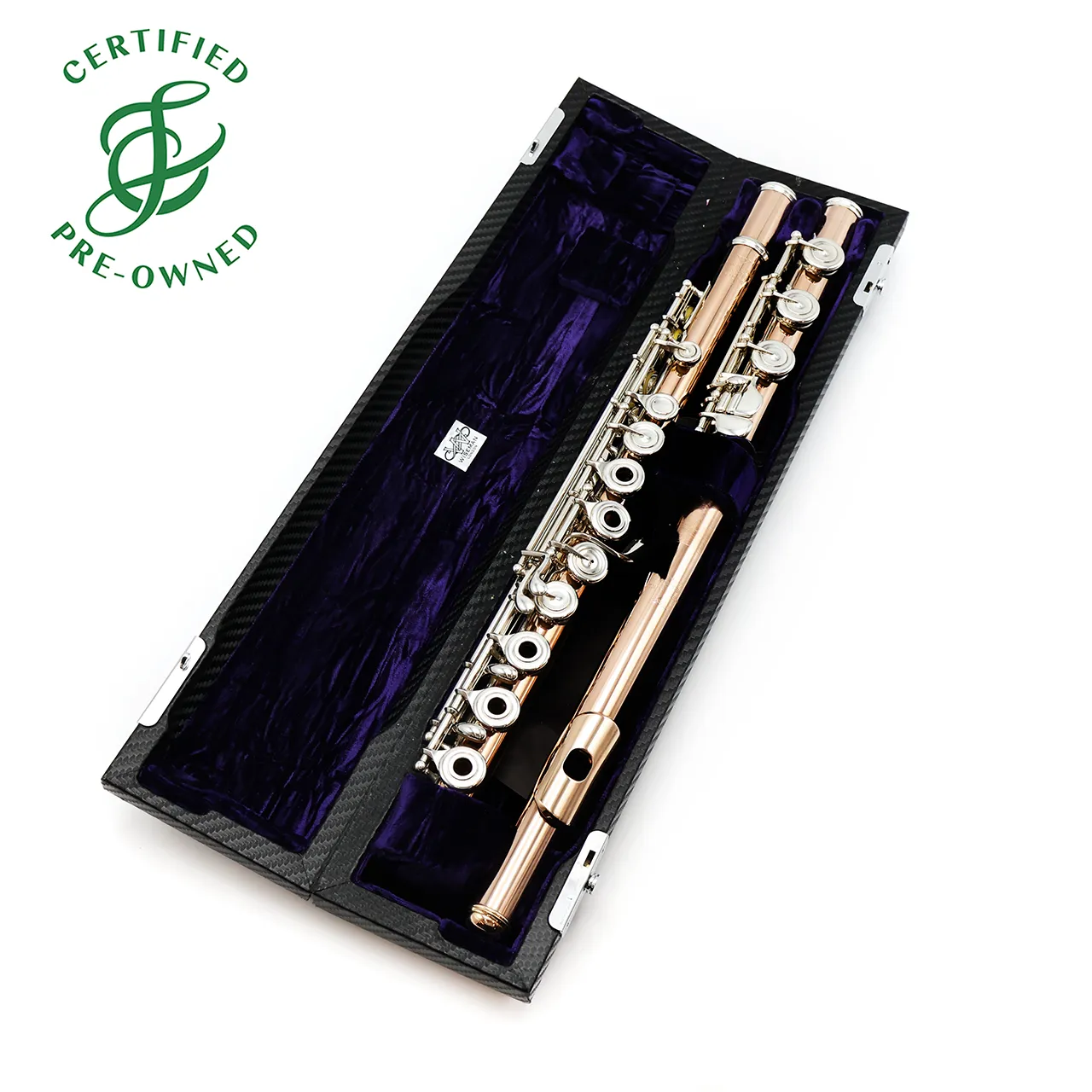 Powell Custom #14004 - 9K gold, offset G, C# trill key, B footjoint