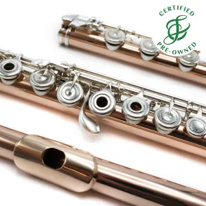 Powell Custom #14004 - 9K gold, offset G, C# trill key, B footjoint