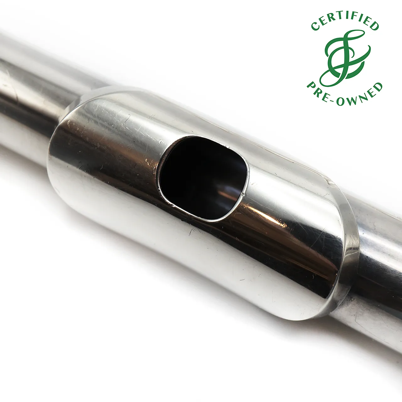 Powell Custom #4126 - Sterling silver, inline G, B footjoint