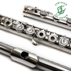 Powell Custom #4126 - Sterling silver, inline G, B footjoint