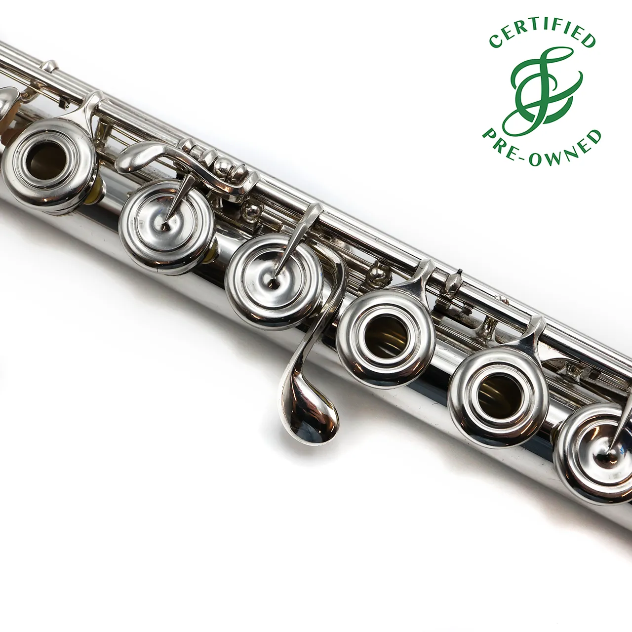 Powell Custom #4126 - Sterling silver, inline G, B footjoint