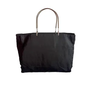 Prada Black Nylon Tote