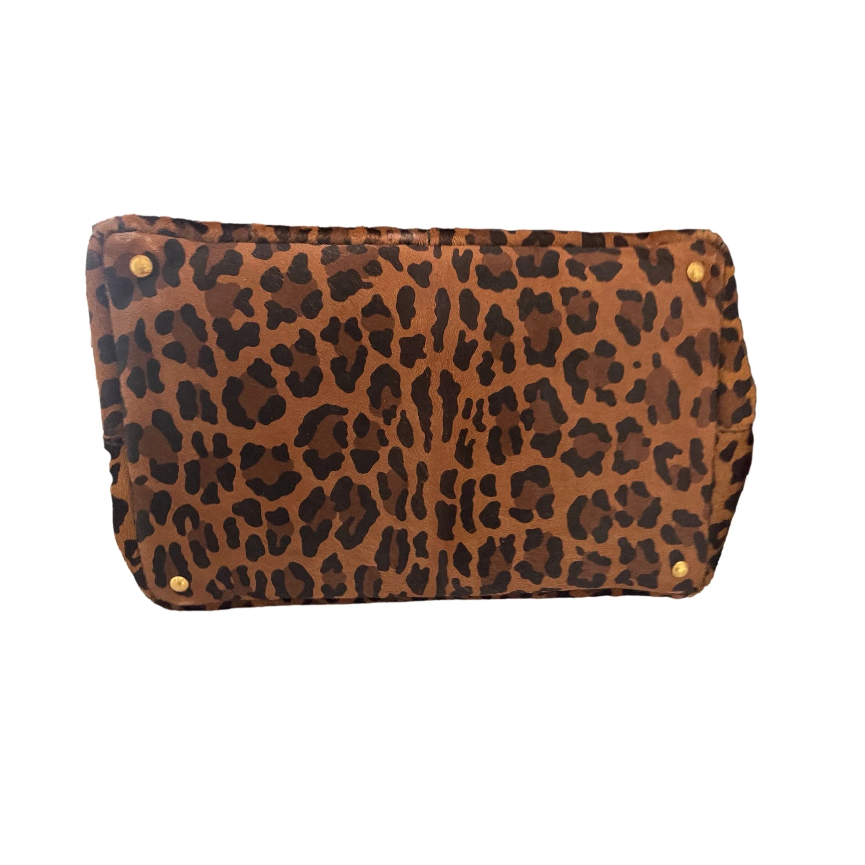Prada Cheetah Calf Hair Jumbo Top Handle