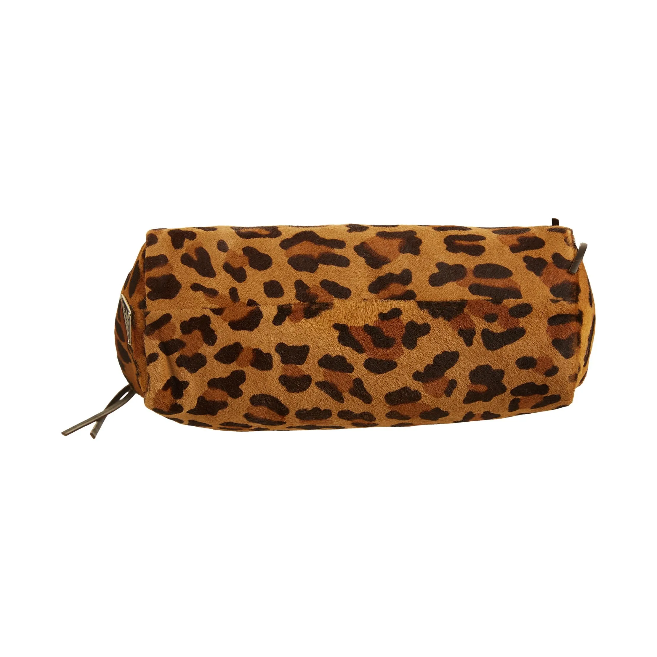 Prada Leopard Calf Hair Top Handle