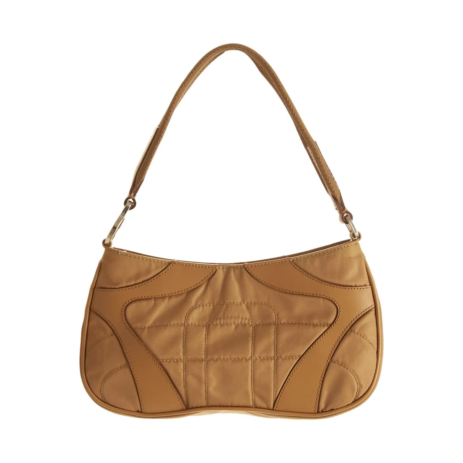Prada Nude Pattern Mini Shoulder Bag