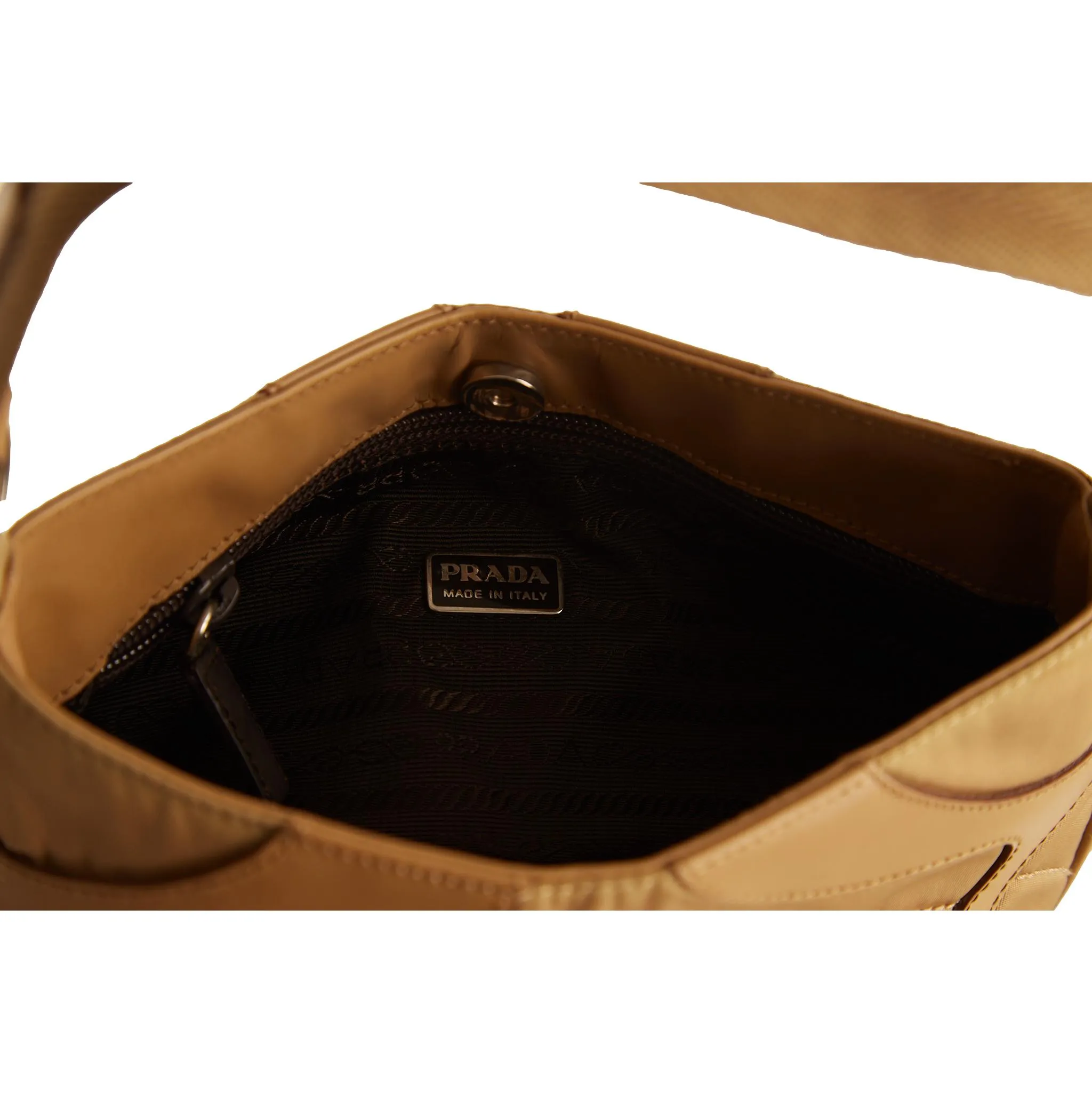 Prada Nude Pattern Mini Shoulder Bag