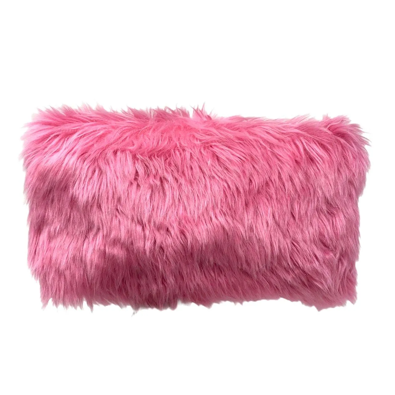 Prada Pink Fur Clutch