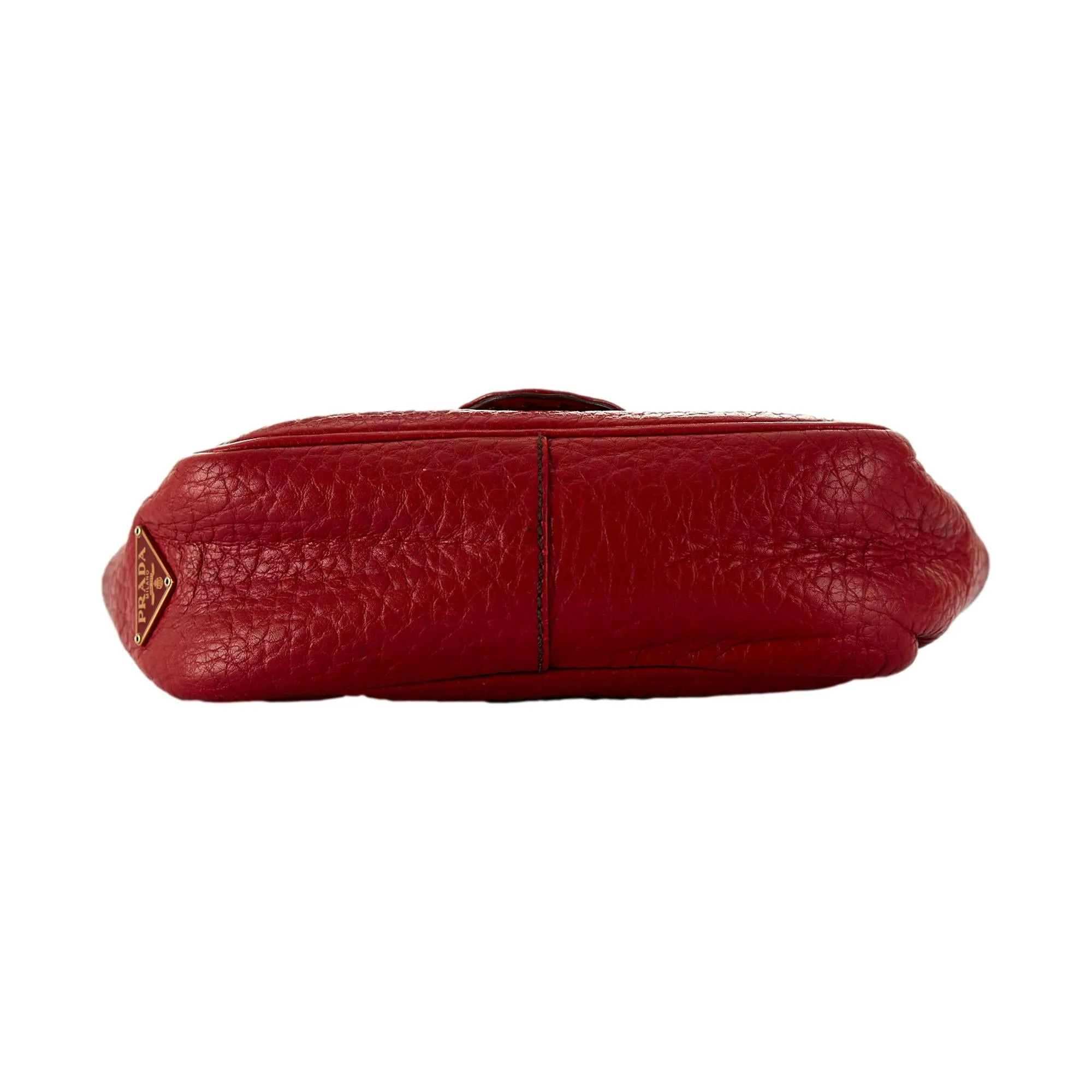 Prada Red Leather Mini Bag