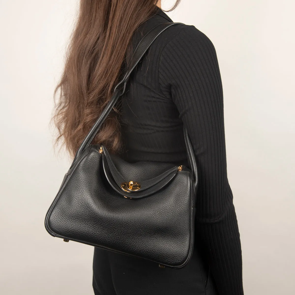 Pre-owned Hermes Lindy 26