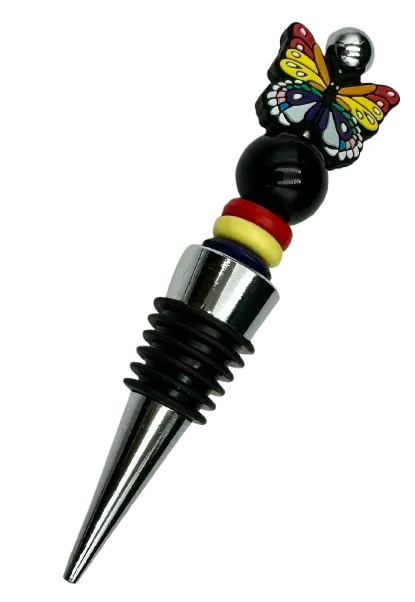 PRIDE Butterfly Wine Stopper
