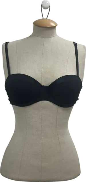 Primark Black Multiway Underwired Bra UK 34B