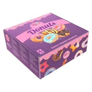 Printed Donut Boxes