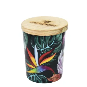 Printed Glass Candle Jar (Revive Collection) - 25005-B