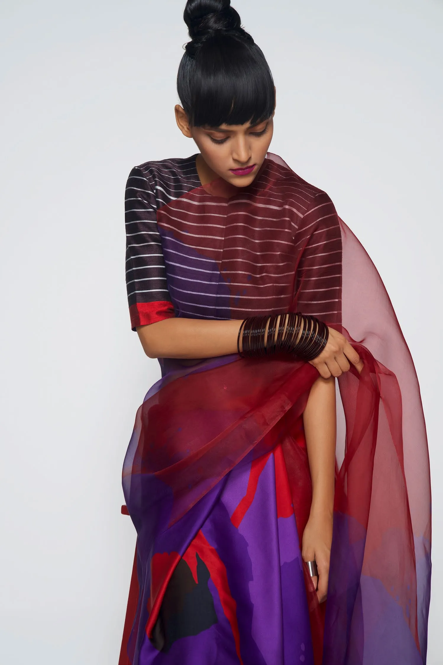 Printed Sari