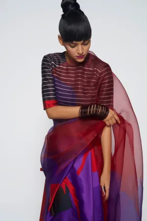 Printed Sari