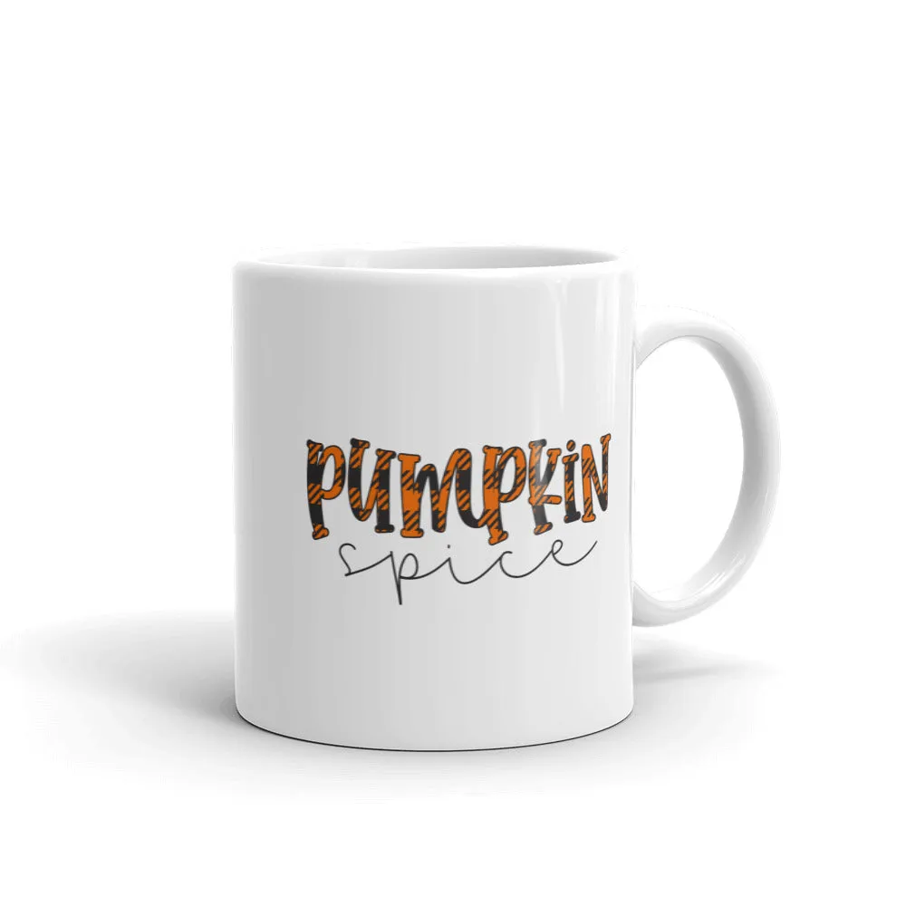 Pumpkin Spice Buffalo Plaid, Pumpkin Spice Everything, Pumpkin Spice, Coffee Mug, Coffee Cup, Fall Mug, Pumpkin Spice Latte.