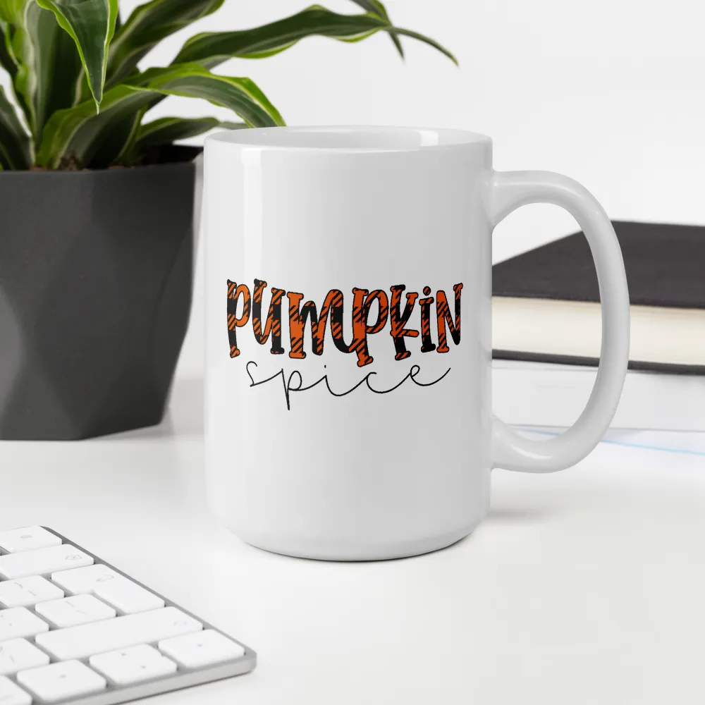 Pumpkin Spice Buffalo Plaid, Pumpkin Spice Everything, Pumpkin Spice, Coffee Mug, Coffee Cup, Fall Mug, Pumpkin Spice Latte.