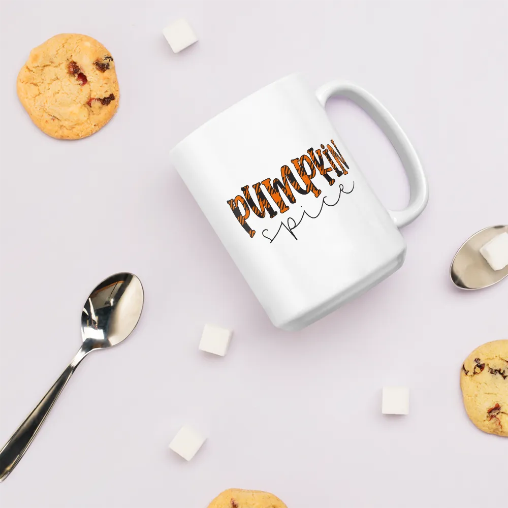 Pumpkin Spice Buffalo Plaid, Pumpkin Spice Everything, Pumpkin Spice, Coffee Mug, Coffee Cup, Fall Mug, Pumpkin Spice Latte.