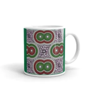Purple African Print Mug