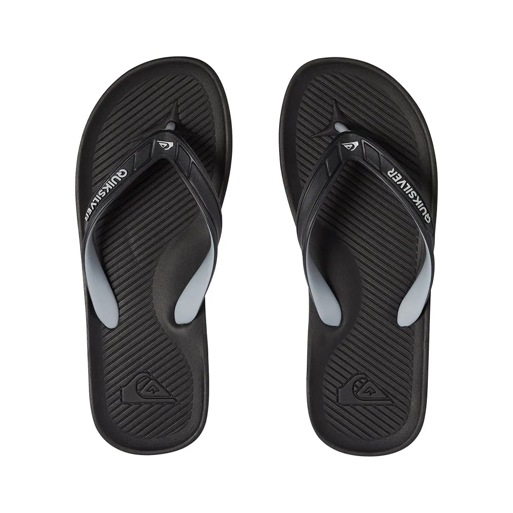 QUIKSILVER HALEIWA II BLACK GREY JANDAL