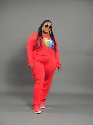 "Colorful Jogger" Curvy