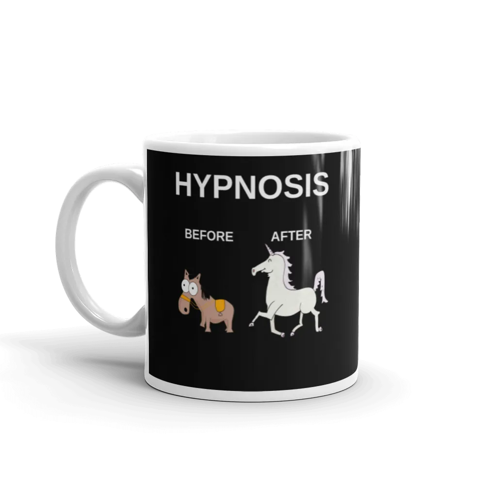"Hypnosis Before and After" Mug