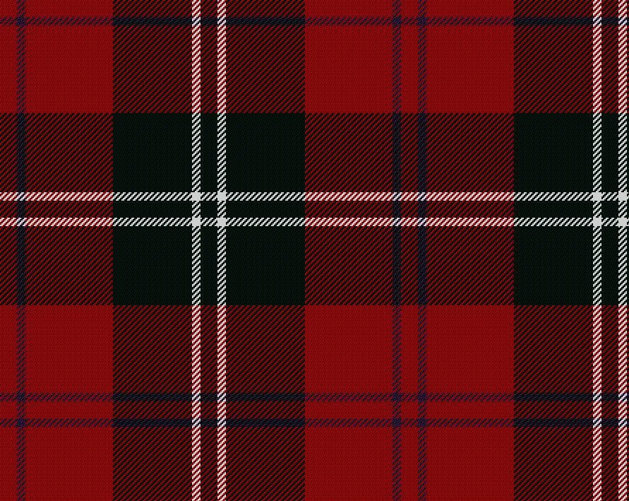 Ramsay Red Modern Casual 4 Yard Kilt