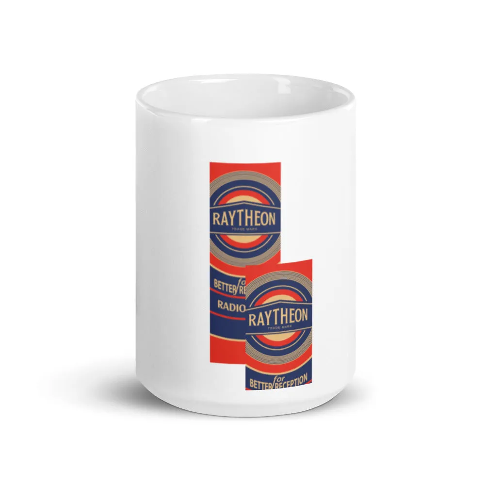 Rayhtheon Electron tube White glossy mug