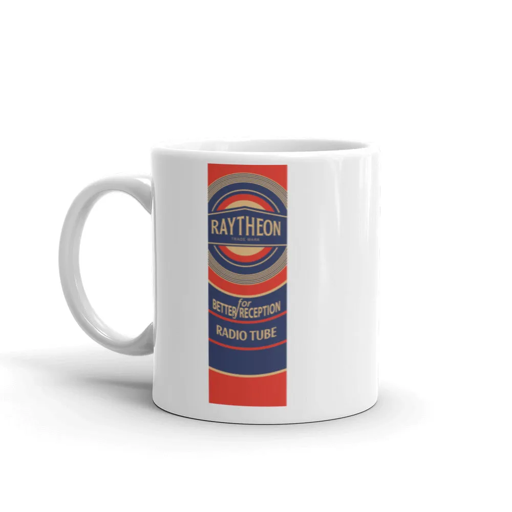 Rayhtheon Electron tube White glossy mug