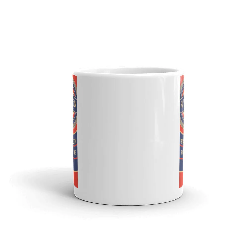 Rayhtheon Electron tube White glossy mug