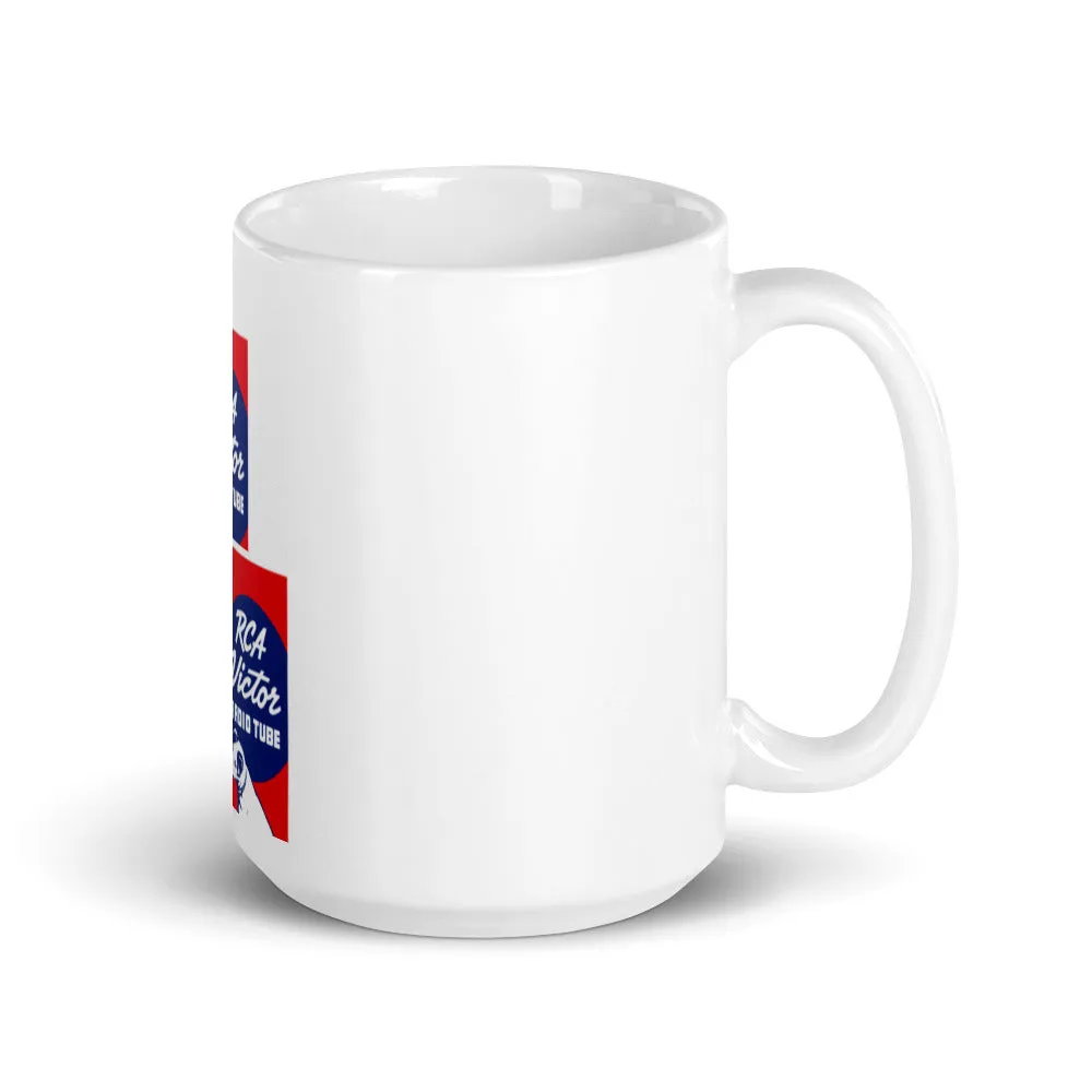 RCA Electron Tube White glossy mug