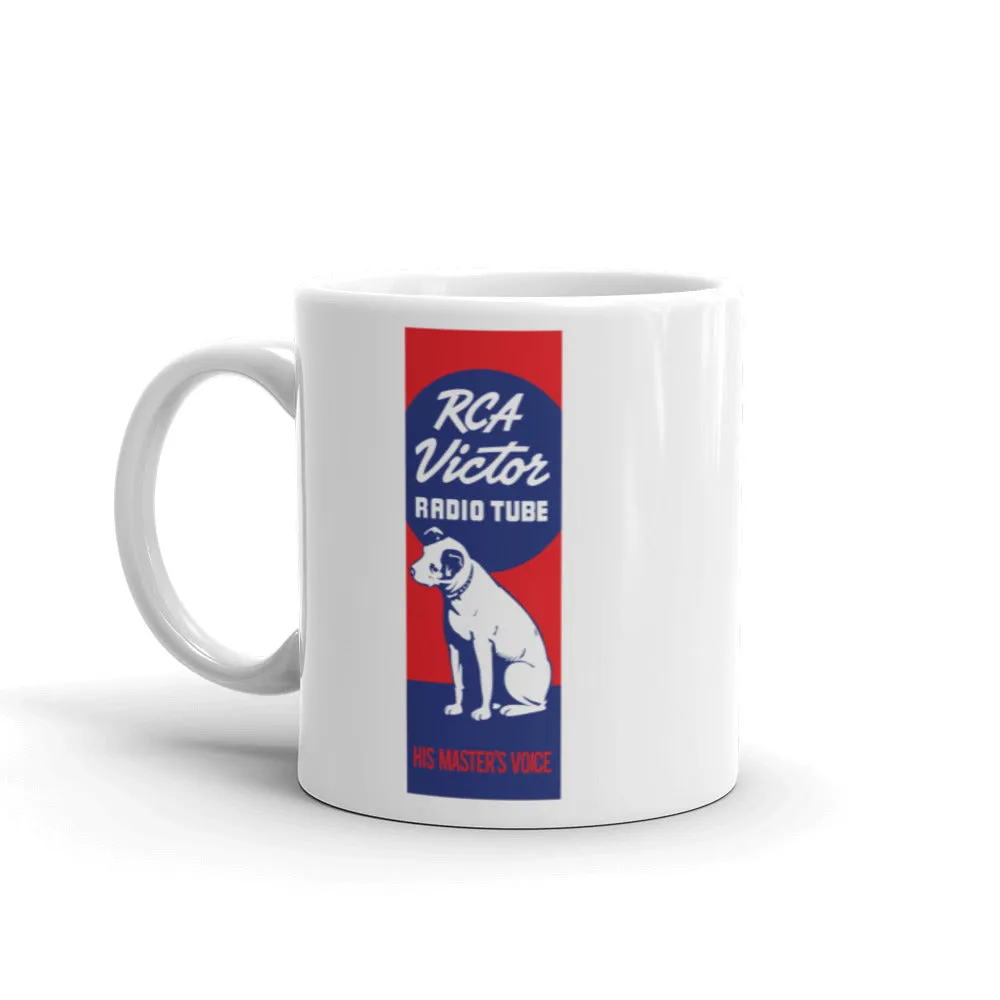 RCA Electron Tube White glossy mug