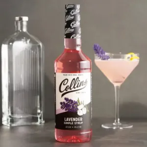 Real Sugar Lavender Cocktail Simple Syrup - 32 oz