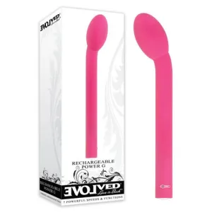 Rechargeable Power G Silicone G-spot Stimulation Massager Vibrator Vibe