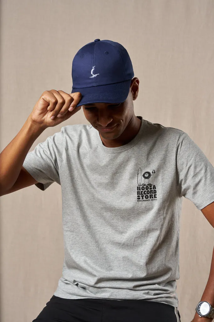 Record Store Tee Grey Marle